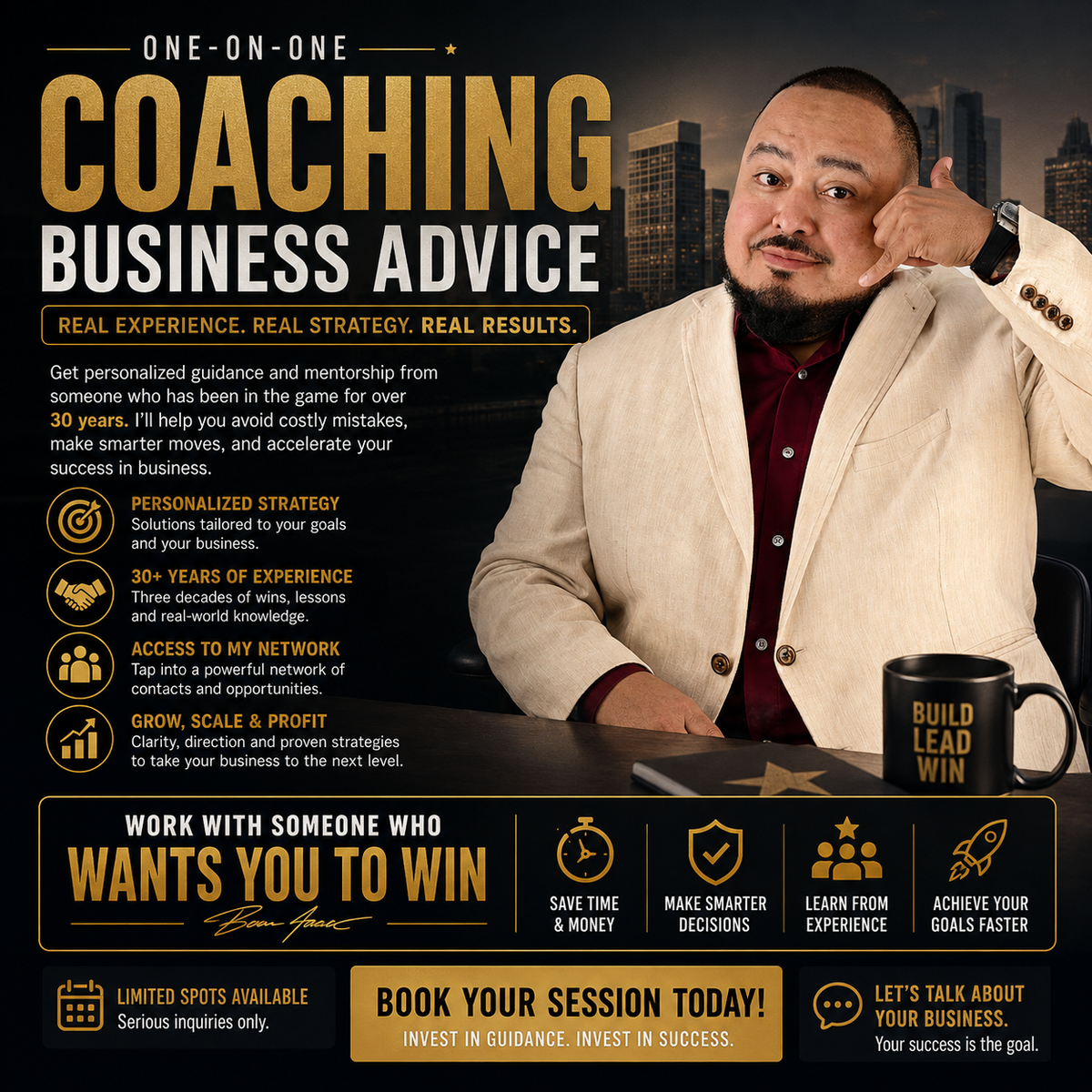 One On One Coaching For The Year